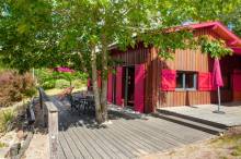 Location saisonnière Maison forestière en bois esprit cabane sur le Bassin d'Arcachon